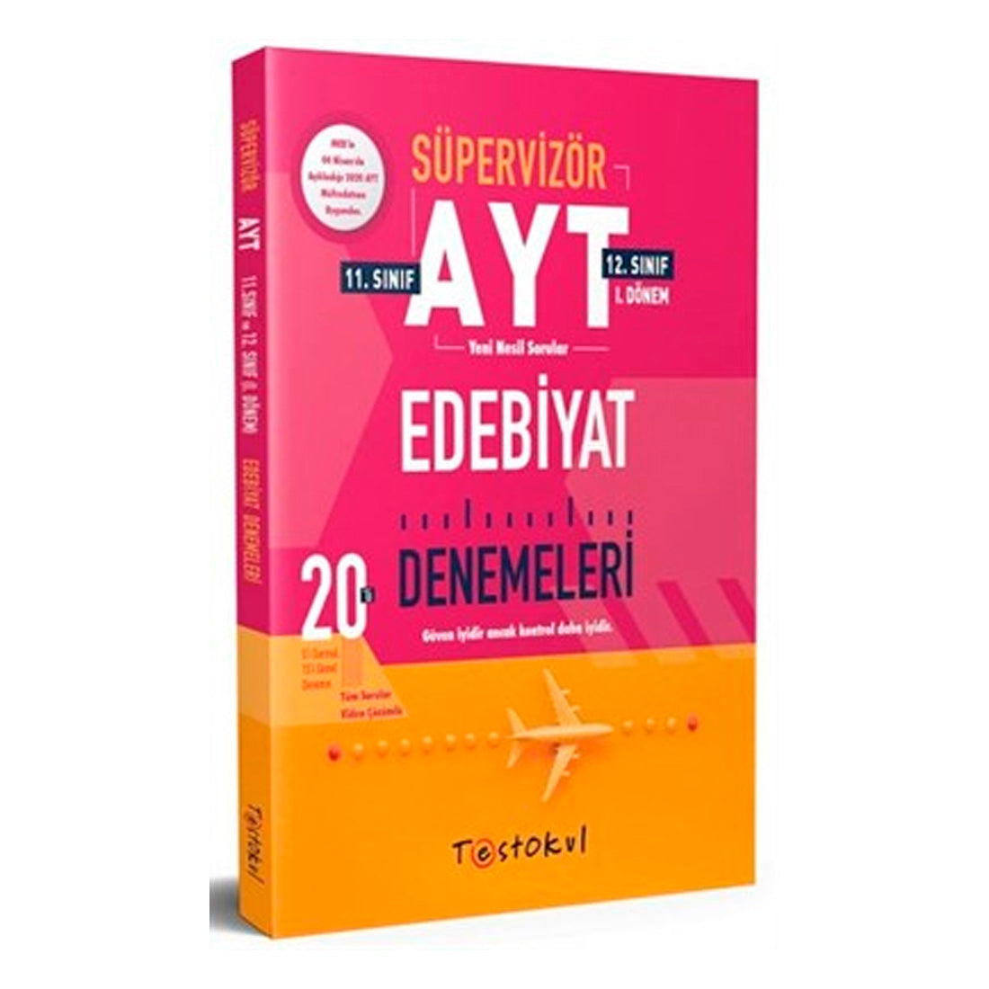 Test Okul Yayınları AYT Edebiyat Süpervizör 2020 MEB 20 Denemeleri