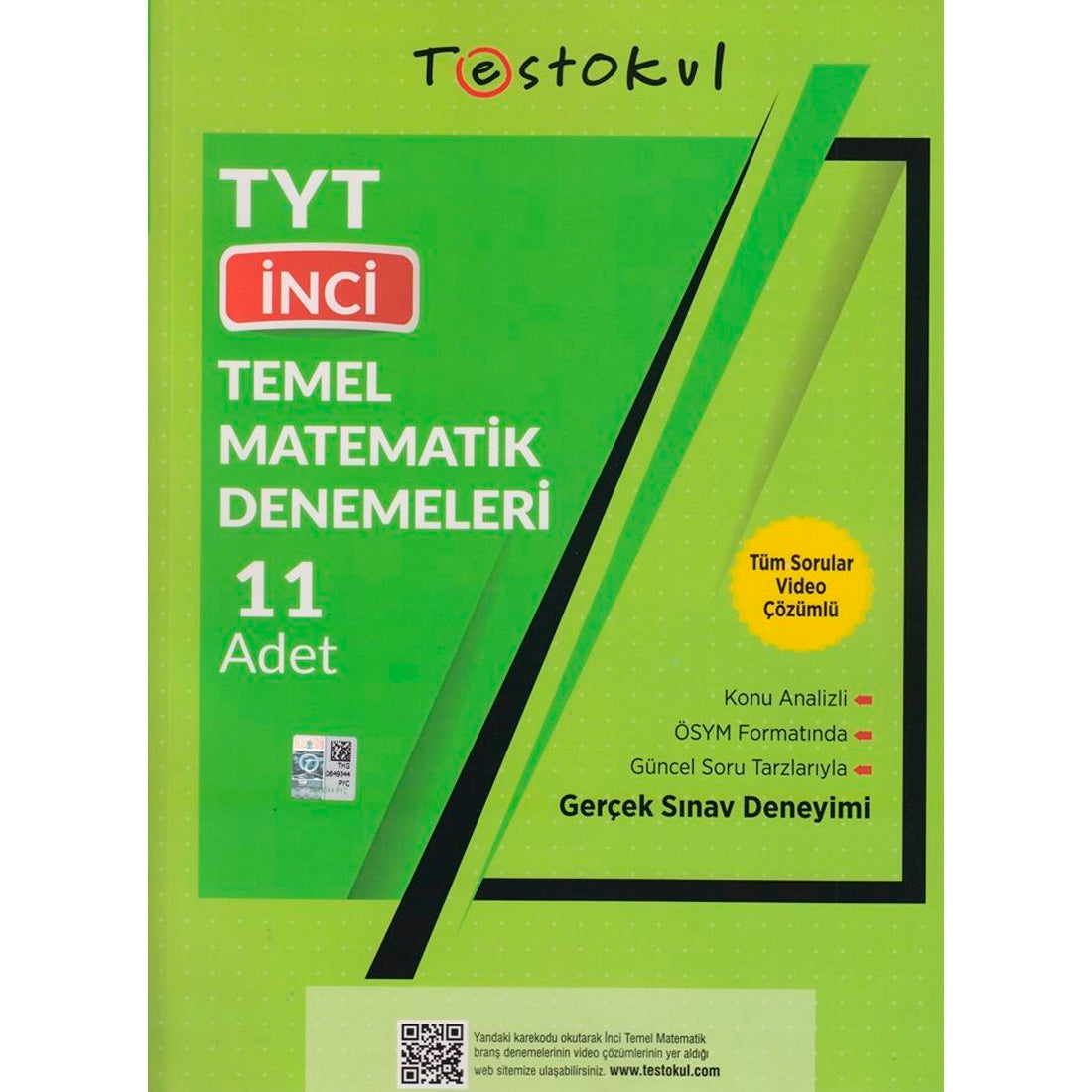 Test Okul Yayınları TYT Temel Matematik İnci 11 Denemeleri