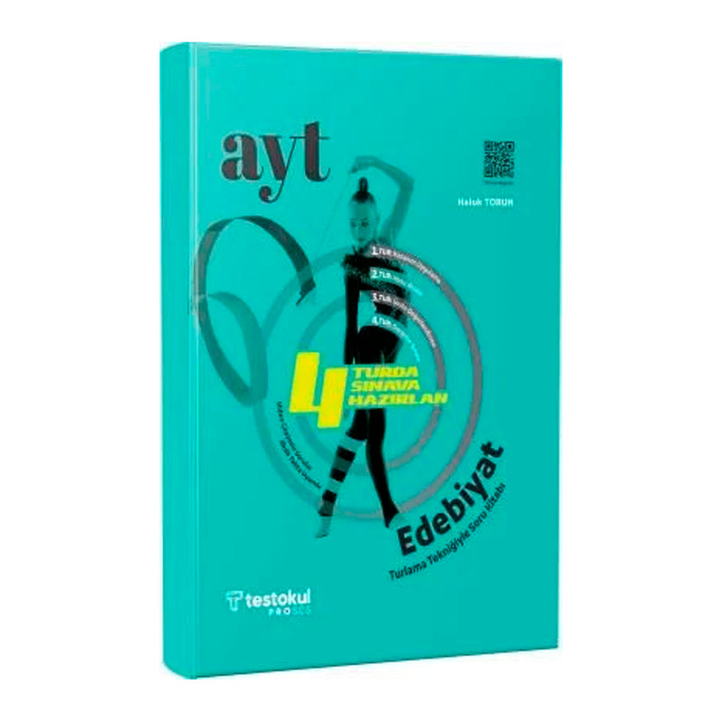 Testokul Turlama Tekniğiyle AYT Edebiyat Soru Kitabı