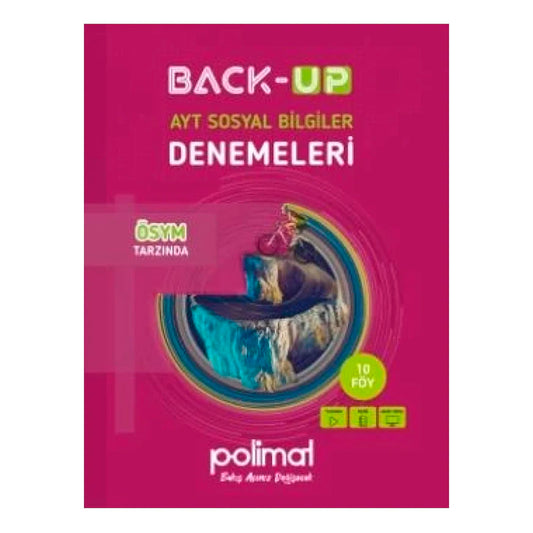 Testokul Yayınları  Back-Up AYT Sosyal Bilimler Denemeleri