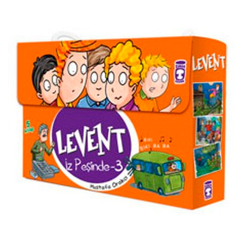 Timaş Çocuk Levent İz Peşinde 3 - Set (5 Kitap)