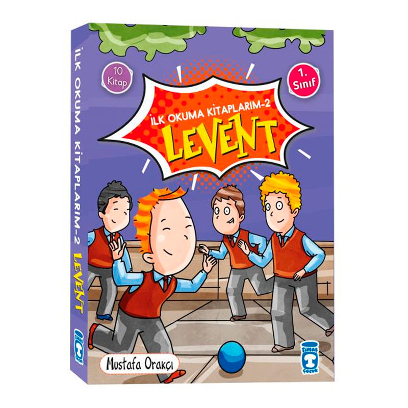 Timaş Yayınları Levent İlk Okuma Kitaplarım -2 (10 Kitap)
