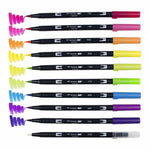 Tombow 20'li Mükemmel Karışım Renkler AB-T Dual Brush Pen Seti - Sanat, İllüstrasyon ve Kaligrafi Kalemi