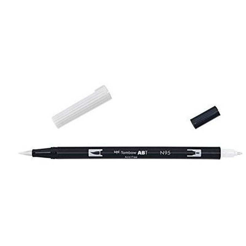 Tombow AB-T Cool Gray Çift Uçlu Grafik Kalemi - Sanatsal Çizim ve İllüstrasyon Markeri