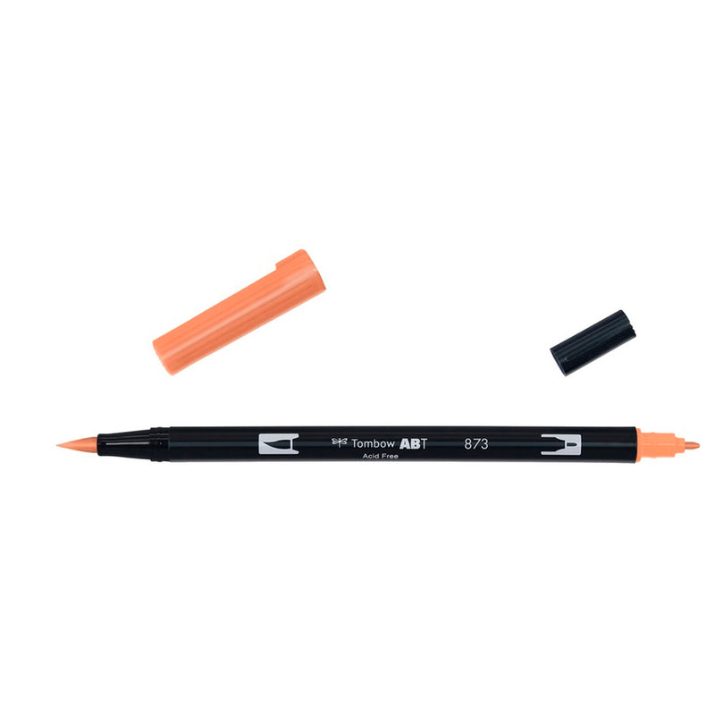 Tombow AB-T Coral Çift Uçlu Grafik Kalemi - Sanatsal Çizim ve Eskiz Kalemi
