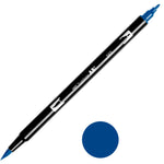 Tombow AB-T Koyu Mavi Çift Uçlu Grafik Kalemi - Sanatsal Çizim, Eskiz ve İllüstrasyon Kalemi
