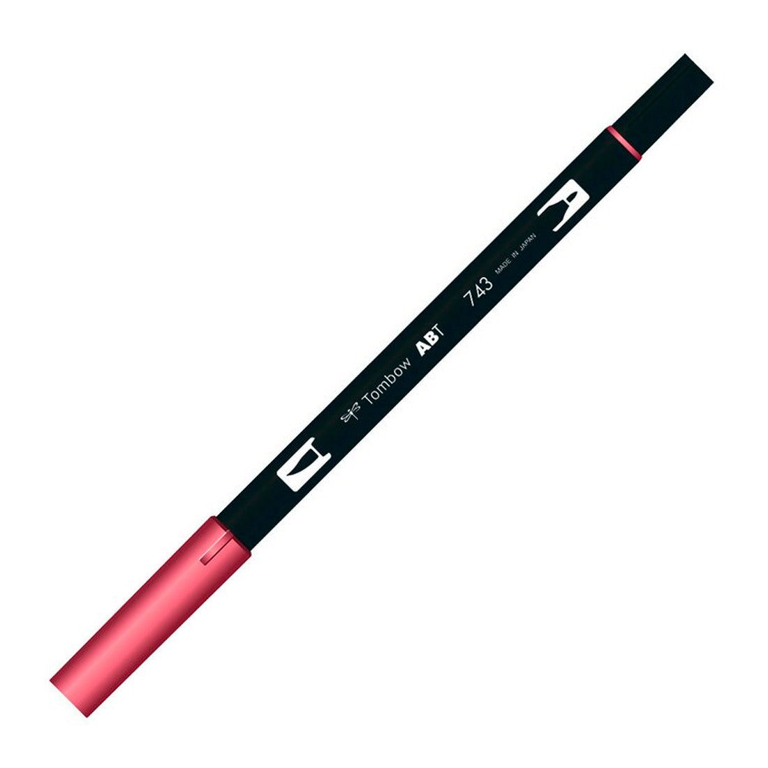 Tombow AB-T Sıcak Pembe Çift Uçlu Grafik Kalemi - Sanatsal Çizim, Eskiz ve İllüstrasyon Kalemi