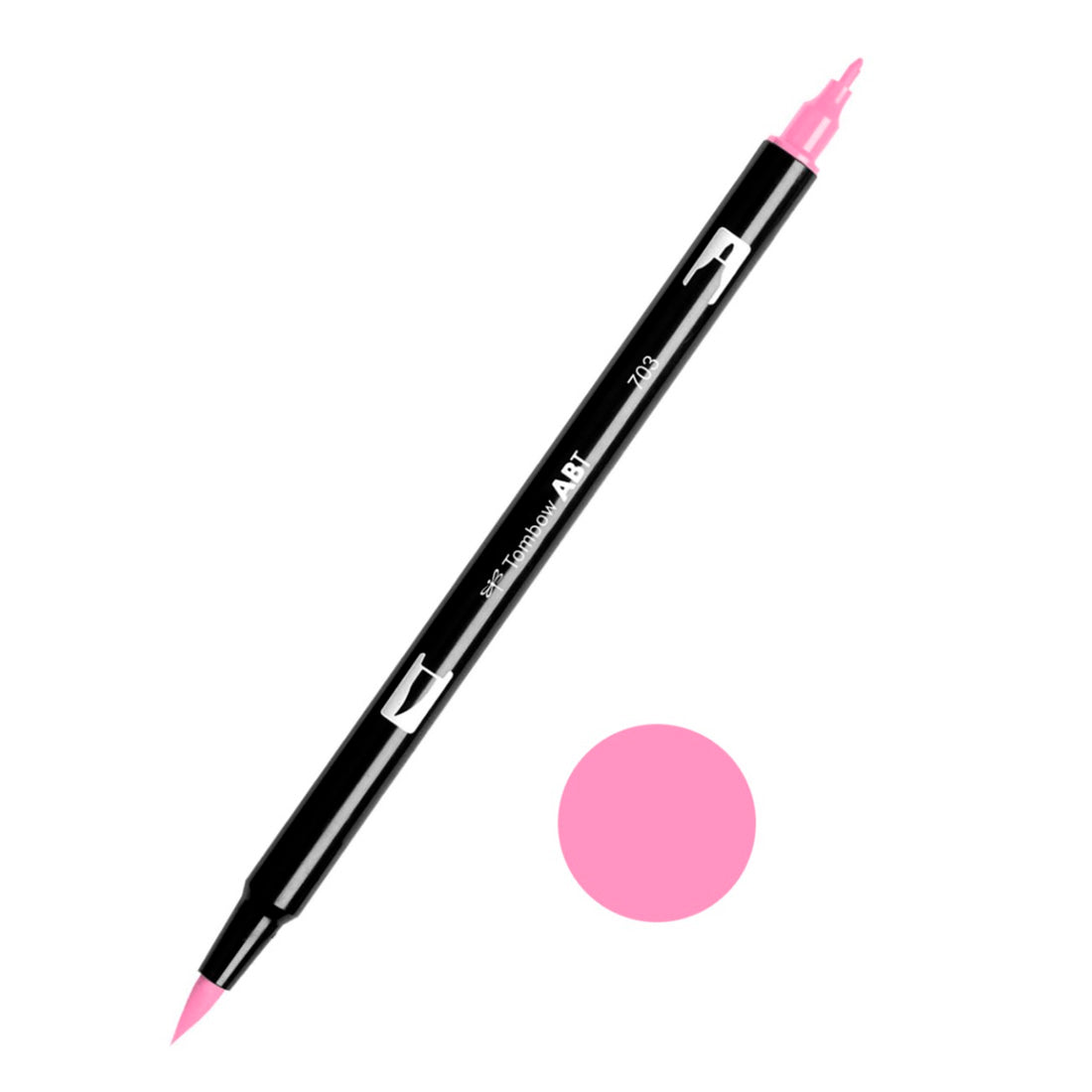 Tombow AB-T Pembe Gül Çift Uçlu Grafik Kalemi - Çizim, Eskiz ve İllüstrasyon Kalemi