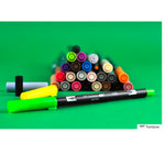 Tombow AB-T Port Red Çift Uçlu Grafik Kalemi 757