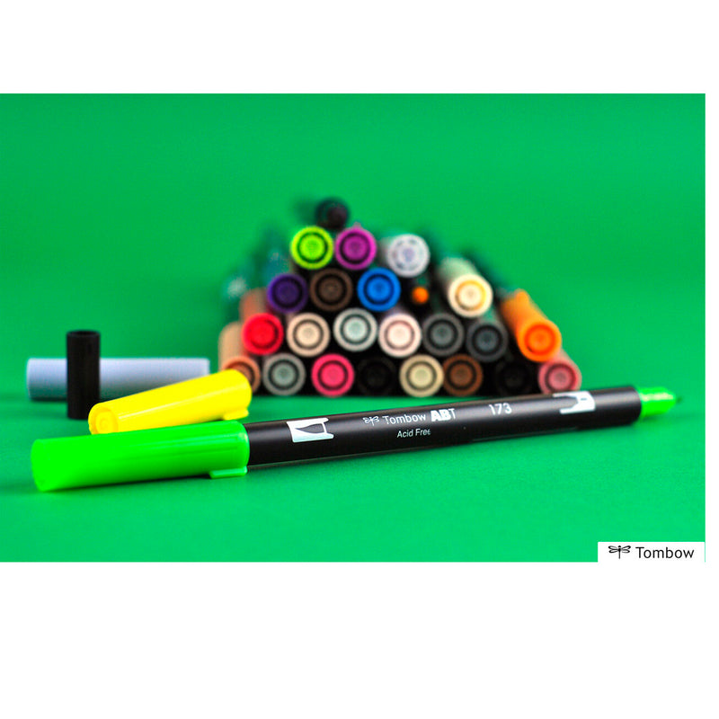 Tombow AB-T Port Red Çift Uçlu Grafik Kalemi 757