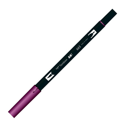 Tombow AB-T Mor Çift Uçlu Grafik Kalemi - Sanat, Çizim ve Eskiz Kalemi