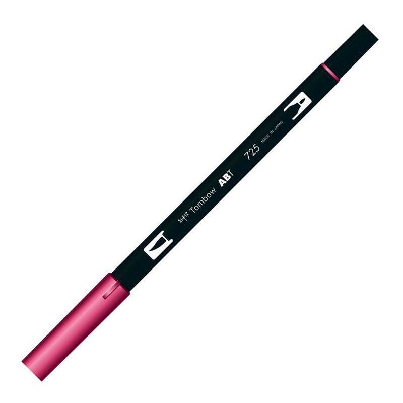 Tombow AB-T Rhodamine Kırmızı Çift Uçlu Grafik Kalemi - Sanatsal Çizim, Eskiz ve İllüstrasyon Kalemi