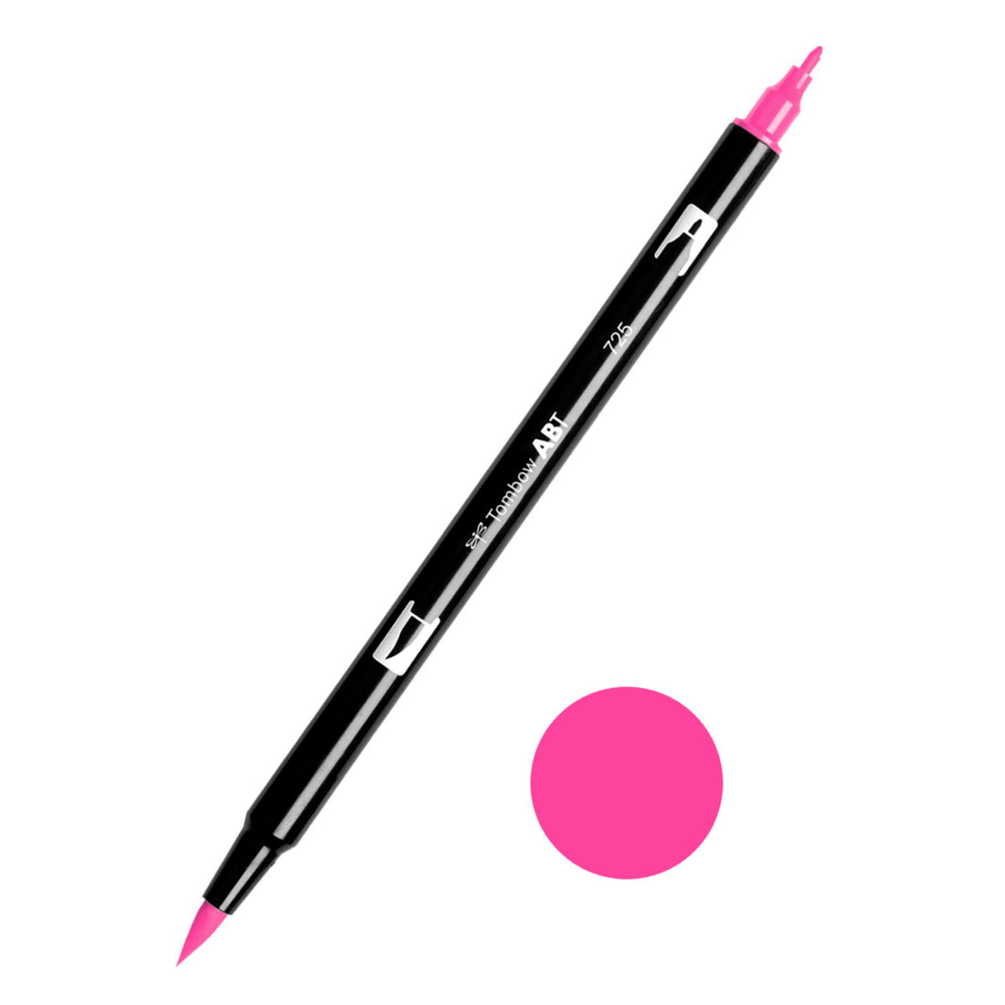 Tombow AB-T Rhodamine Kırmızı Çift Uçlu Grafik Kalemi - Sanatsal Çizim, Eskiz ve İllüstrasyon Kalemi