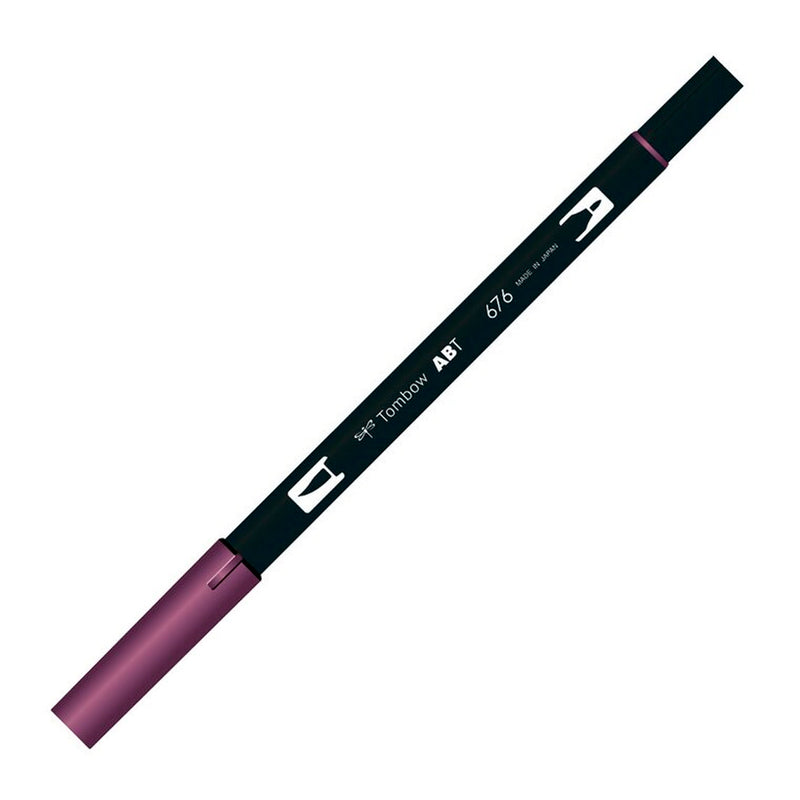 Tombow AB-T Kraliyet Moru Çift Uçlu Grafik Kalemi - Sanatsal Çizim ve İllüstrasyon Kalemi