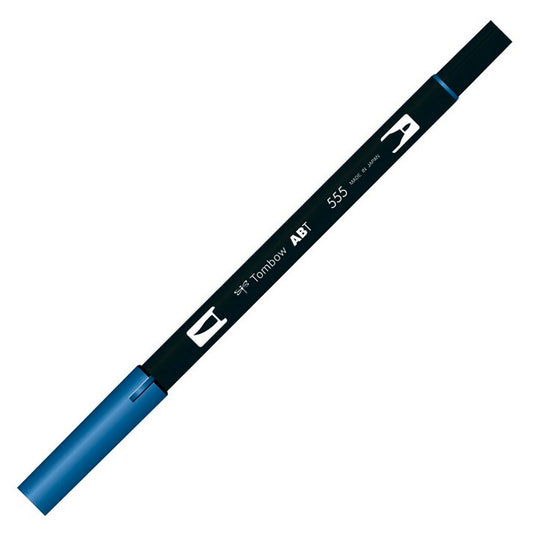 Tombow AB-T Çivit Mavisi Çift Uçlu Grafik Kalemi - Sanatsal Çizim, Eskiz ve İllüstrasyon Kalemi