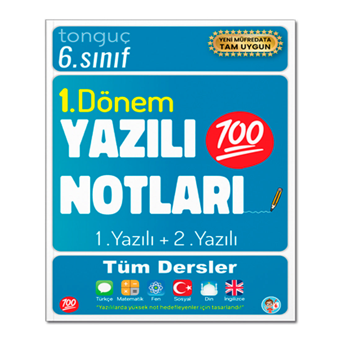 Tonguç Akademi Yayın 6. Sınıf Yazılı Notları 1. Dönem 1 ve 2. Yazılı