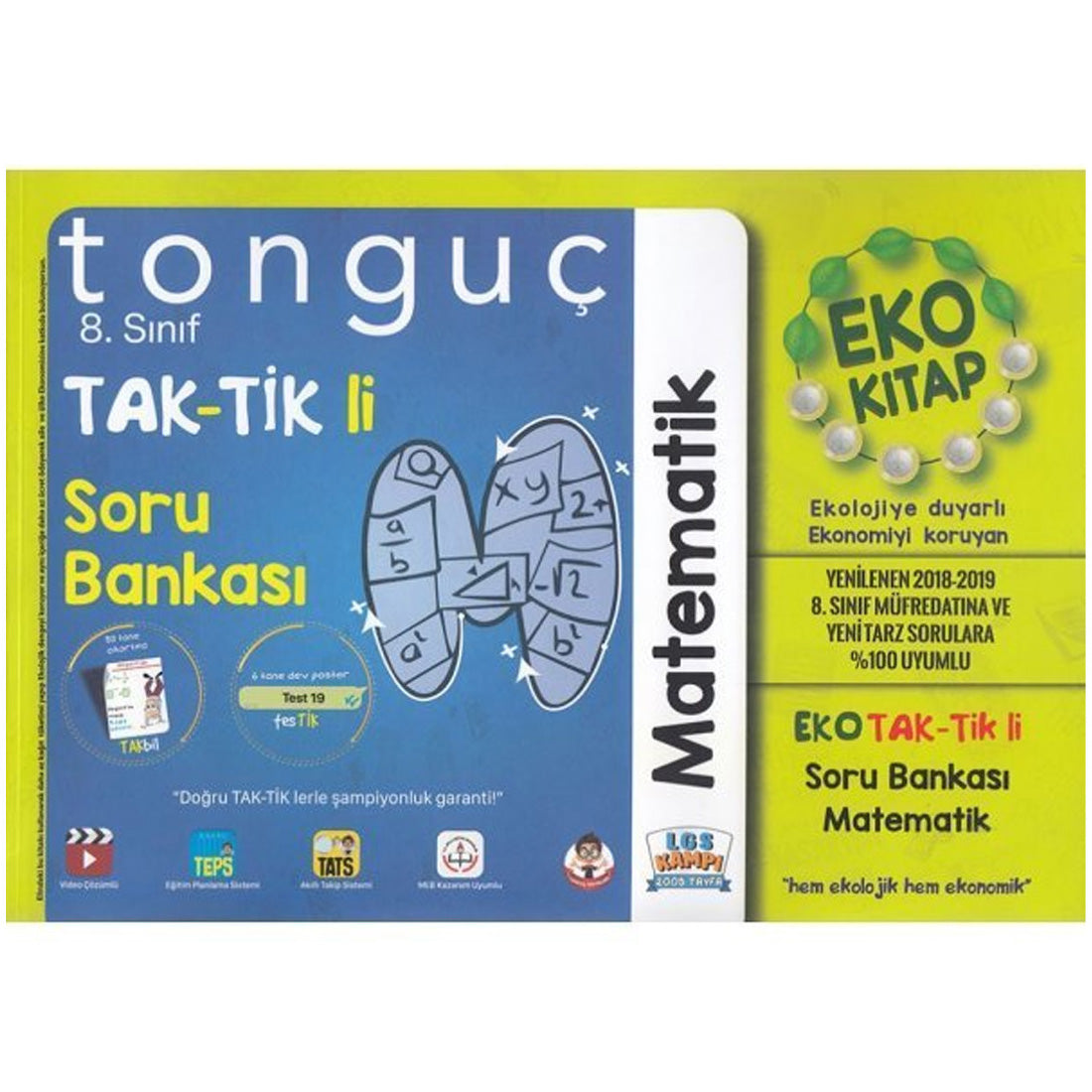 Tonguç Akademi Yayın 8.Sınıf EKO Taktikli Matematik Soru Bankası