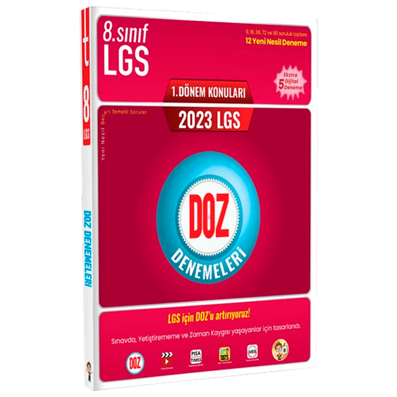Tonguç Akademi Yayınları 2023 LGS 1. Dönem Doz Denemeleri