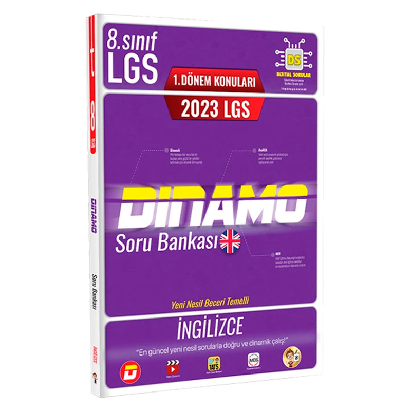 Tonguç Akademi Yayınları 2023 LGS İngilizce 1. Dönem Dinamo Soru Bankası