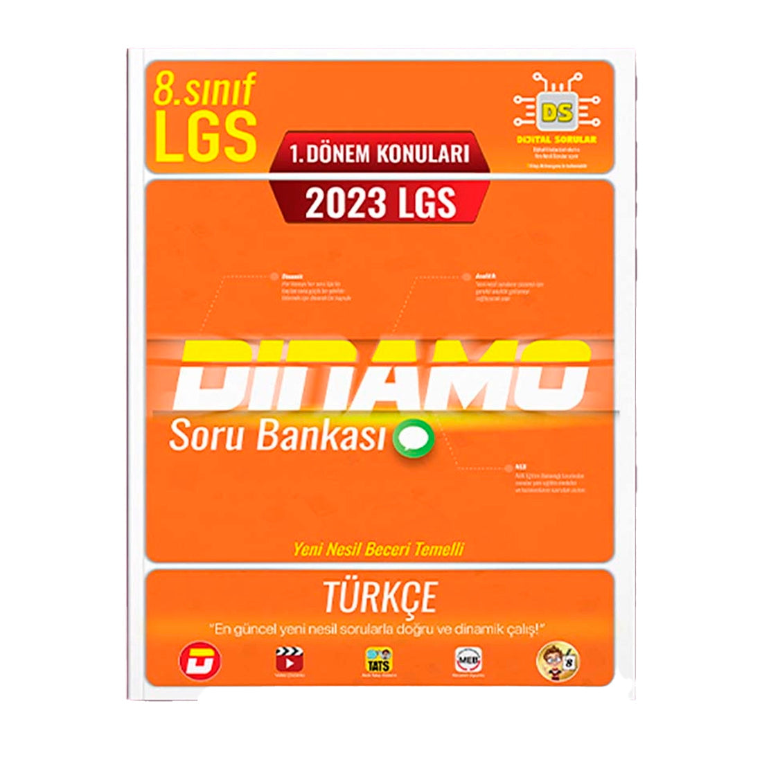 Tonguç Akademi Yayınları 2023 LGS  Türkçe 1. Dönem Dinamo Soru Bankası