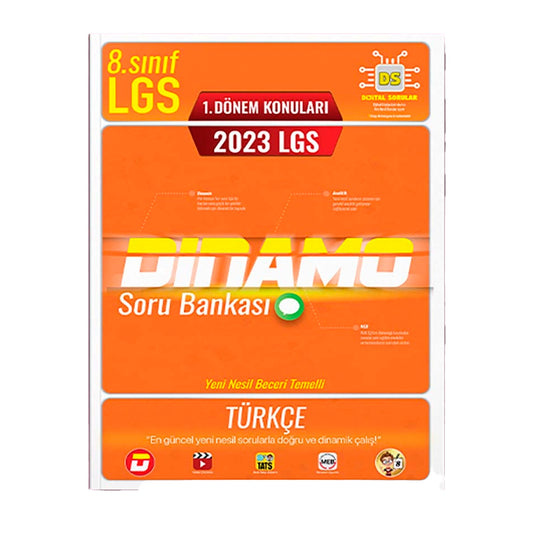 Tonguç Akademi Yayınları 2023 LGS  Türkçe 1. Dönem Dinamo Soru Bankası