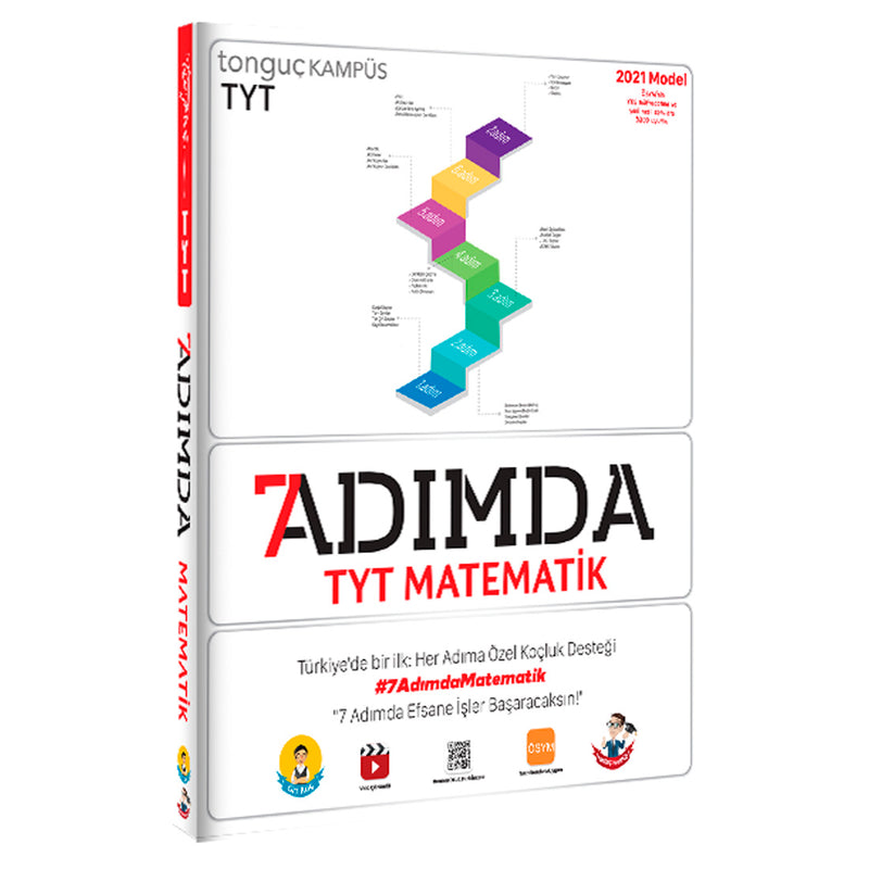 Tonguç Akademi Yayınları 7 Adımda TYT Matematik Soru Bankası