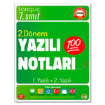 Tonguç Akademi Yayınları 7. Sınıf  2. Dönem Yazılı Notları
