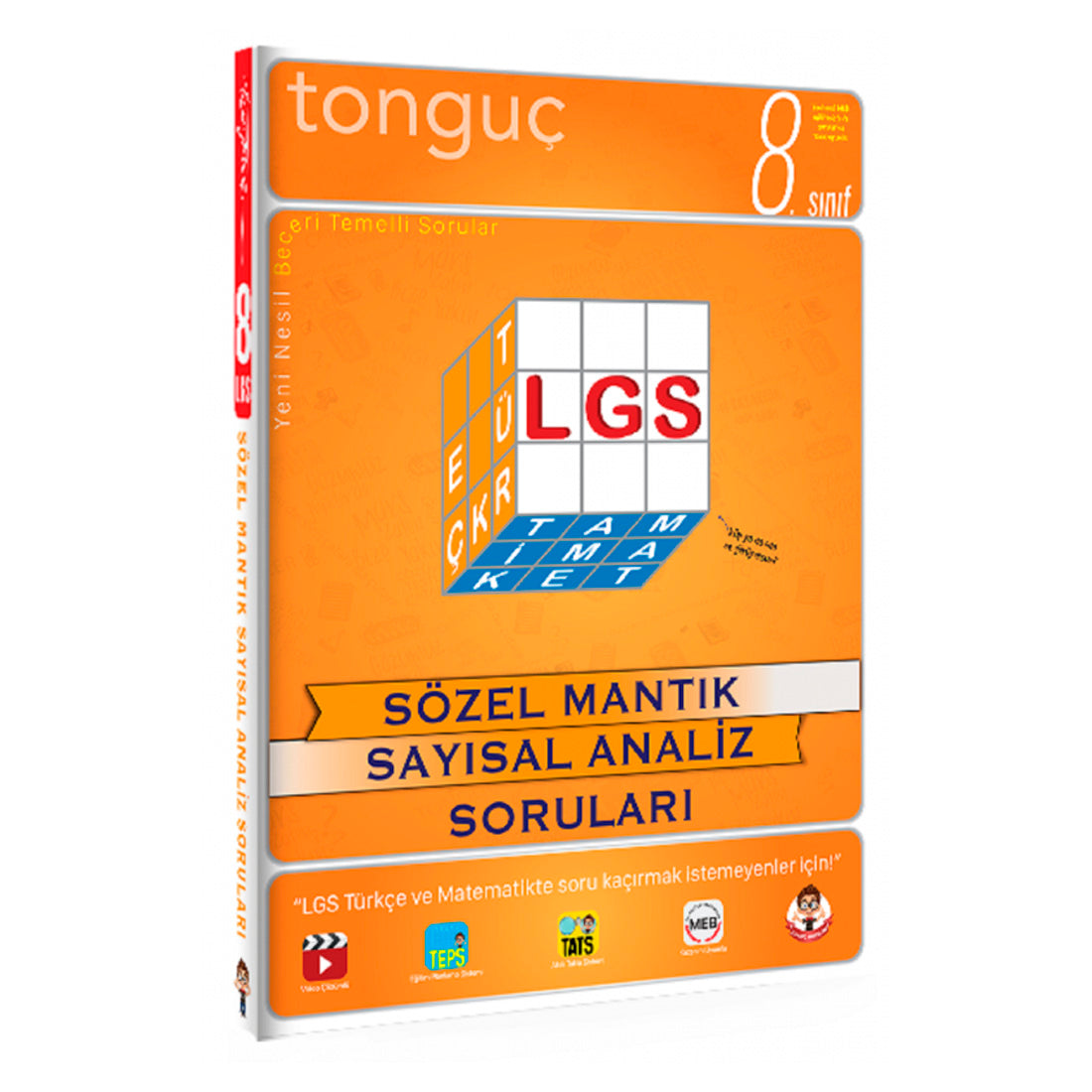 Tonguç Akademi Yayınları 8.Sınıf LGS Sözel Mantık,Sayısal Analiz Soruları