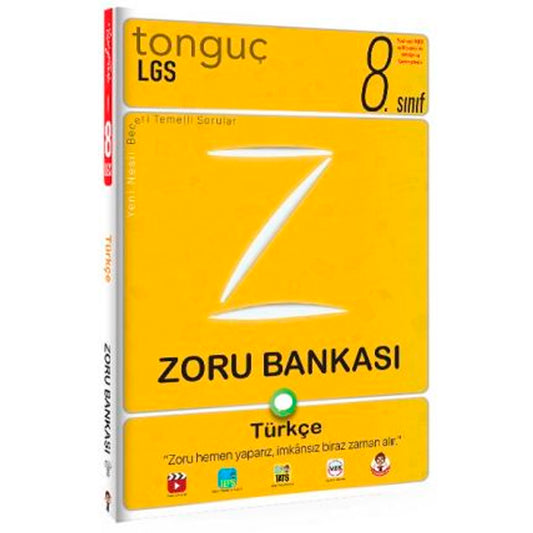 Tonguç Akademi Yayınları 8. Sınıf Türkçe Zoru Bankası