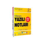Tonguç Akademi Yayınları 8. Sınıf Yazılı Notları 1. Dönem 1 ve 2. Yazılı