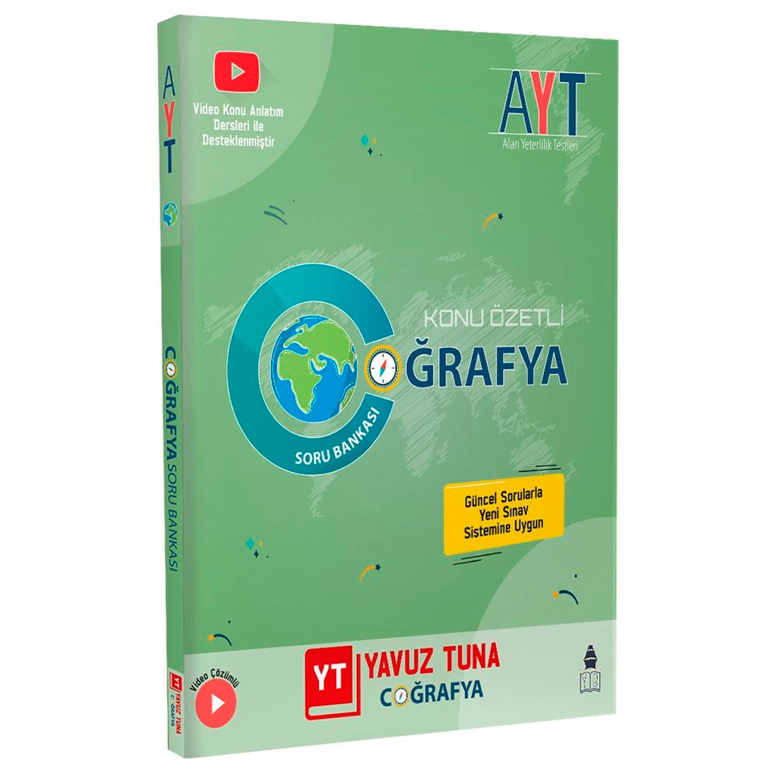 Tonguç Akademi Yayınları AYT Coğrafya Konu Özetli Soru Bankası