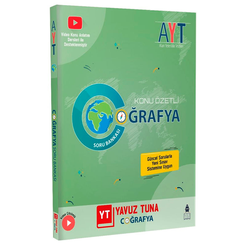Tonguç Akademi Yayınları AYT Coğrafya Konu Özetli Soru Bankası