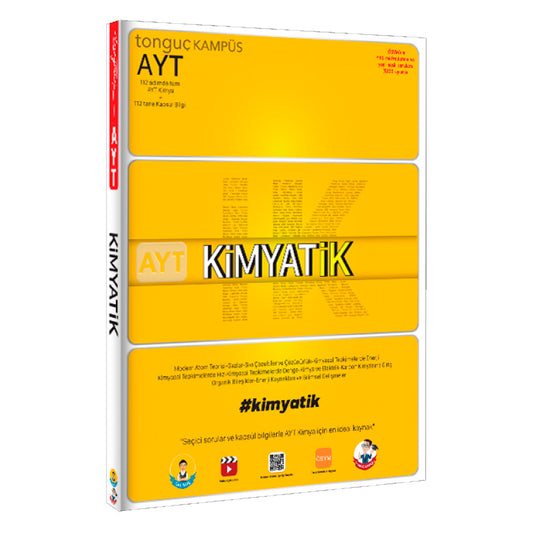 Tonguç Akademi Yayınları AYT Kimyatik Soru Bankası