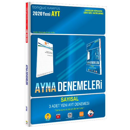 Tonguç Akademi Yayınları AYT Sayısal Ayna Denemeleri