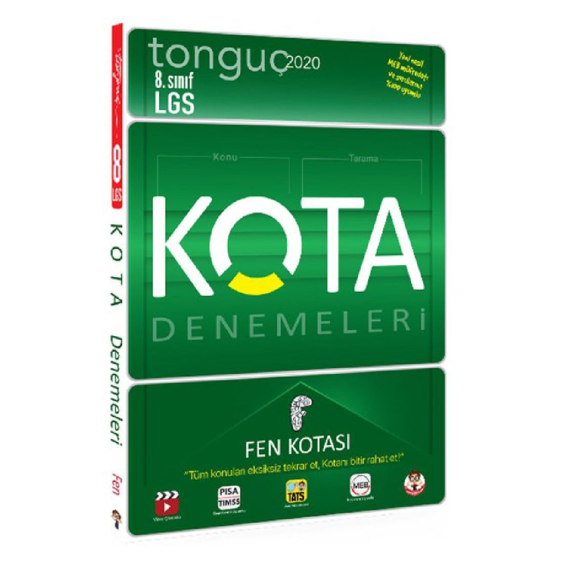 Tonguç Akademi Yayınları KOTA Konu Taramaları Fen Bilimleri Kotası 2019-2020