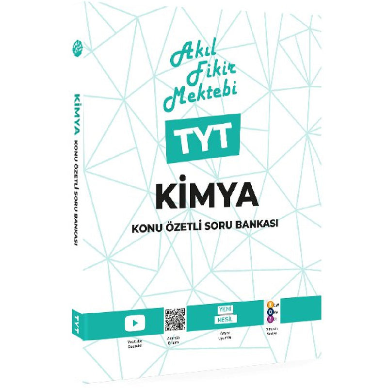 Tonguç Akademi Yayınları TYT Kimya Akıl Fikir Mektebi Konu Özetli Soru Bankası