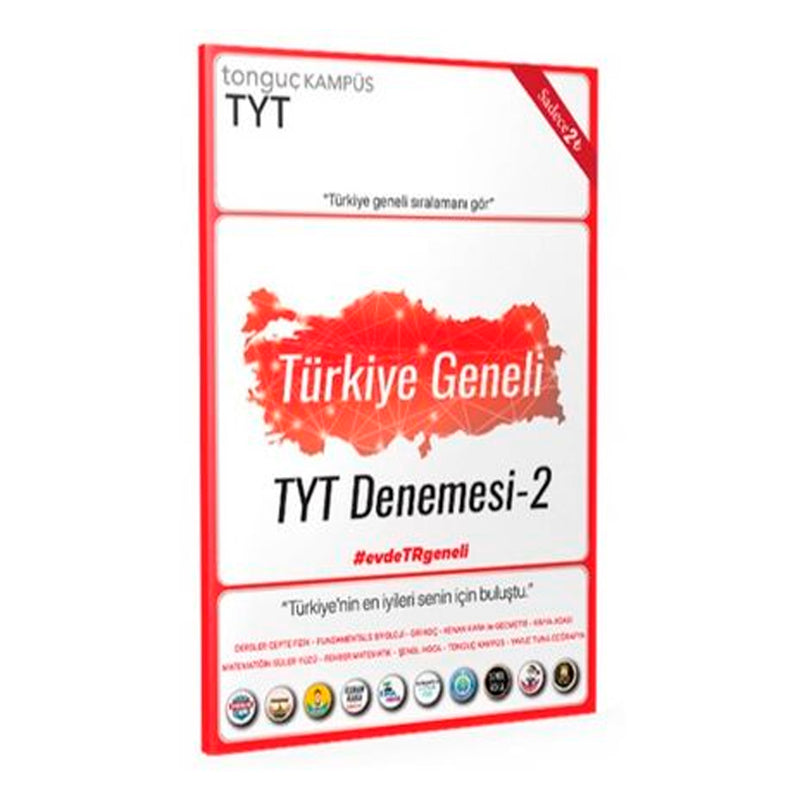 Tonguç Akademi Yayınları TYT Türkiye Geneli Deneme-2