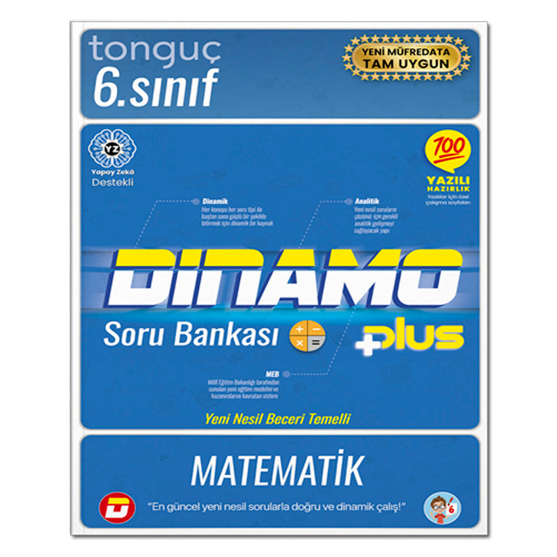 Tonguç Yayın 6.Sınıf Matematik Dinamo Soru Bankası