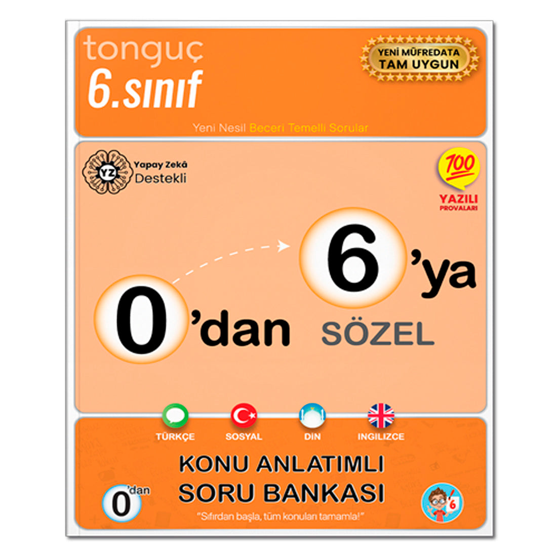 Tonguç Yayın 6.Sınıf Sözel Konu Anlatımlı Soru Bankası