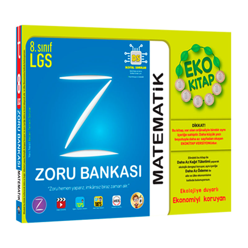 Tonguç Yayınları 8. Sınıf Matematik Eko Zoru Bankası