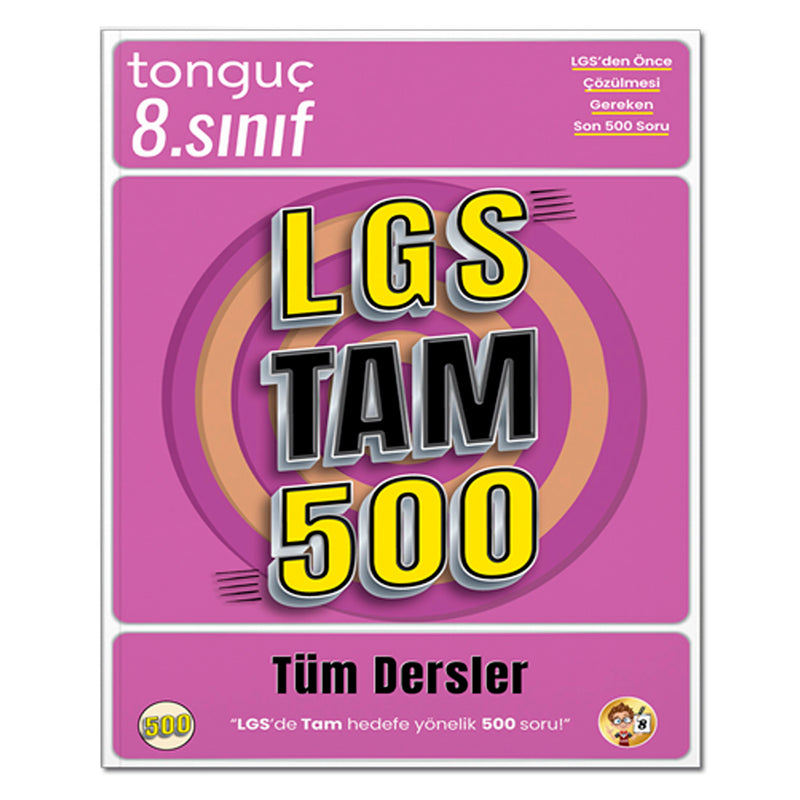 Tonguç Yayınları 8. Sınıf Tüm Dersler Tam 500 Soru Bankası