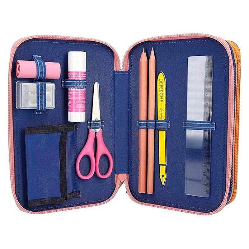 Top Model 3 Katlı Dolu Kalem Kutusu City Girls