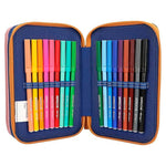 Top Model 3 Katlı Dolu Kalem Kutusu City Girls