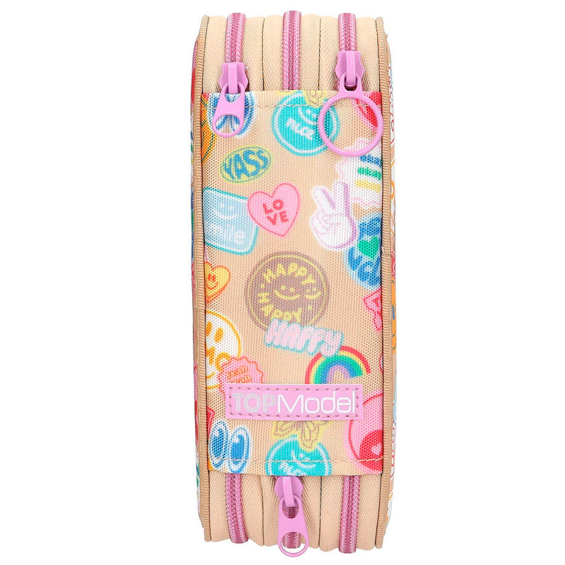 Top Model 3 Katlı Kalem Kutusu Kız Gücü, N/A