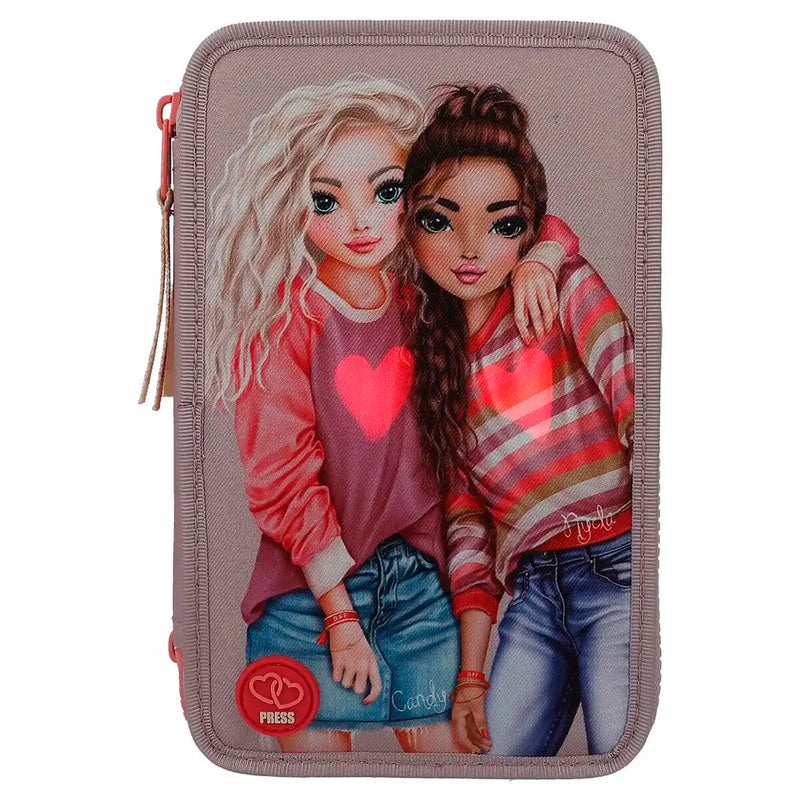 Top Model 3Katlı Dolu Kalem Kutusu Ledli 0411753