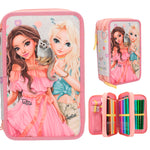 Top Model 3Katlı Kalem Kutusu Kızlar ve Maymun, N/A