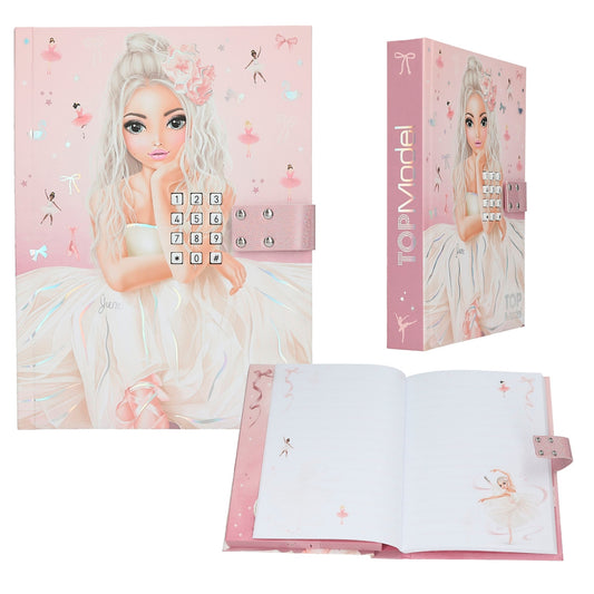 Topmodel Balet Şifreli-Sesli Günlük, N/A