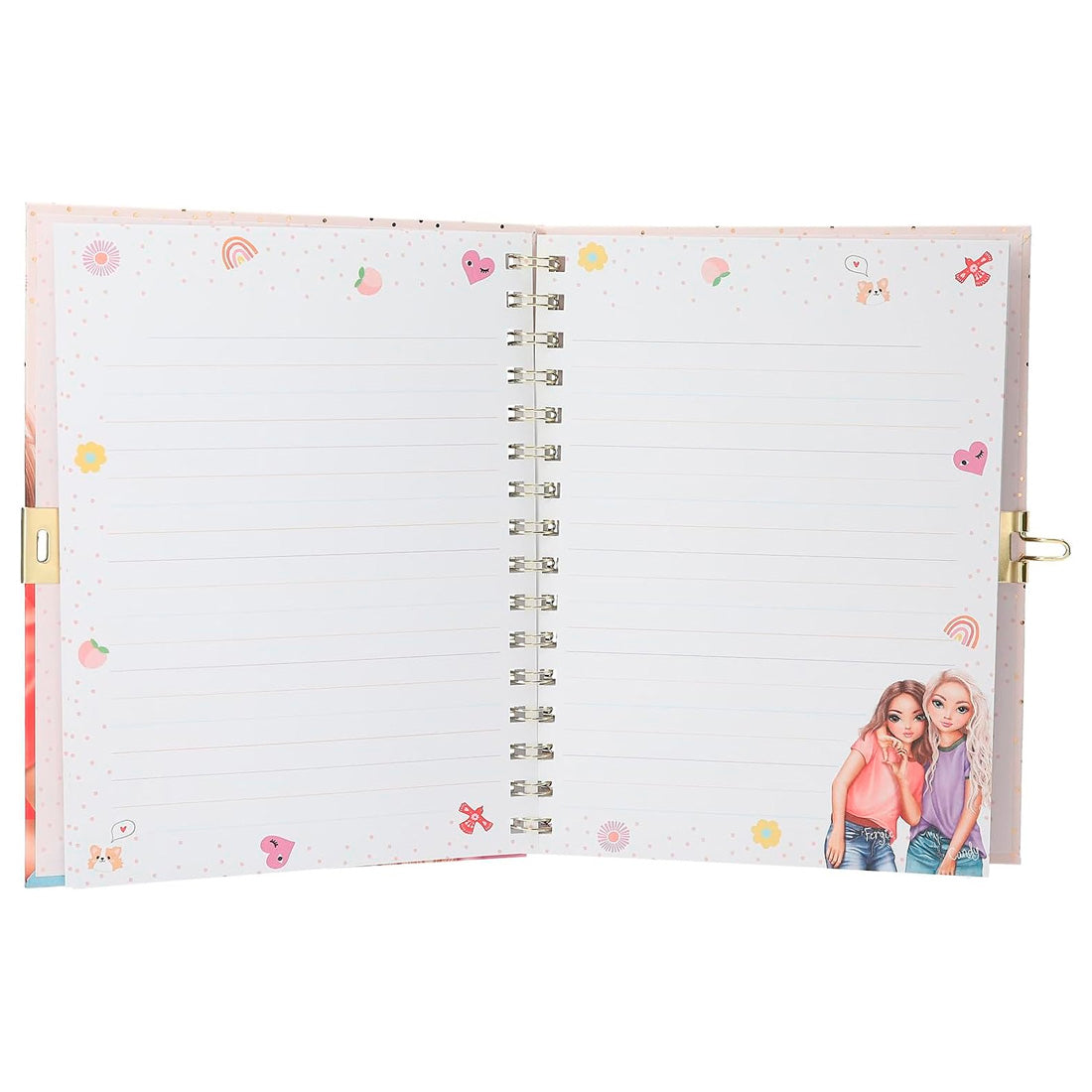 Topmodel Bileklik Ve Kilitli Günlük, N/A