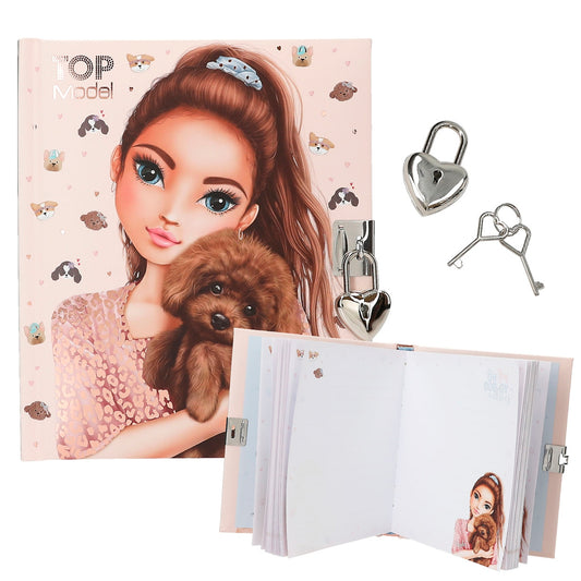 Topmodel Köpekli-Kilitli Günlük, N/A
