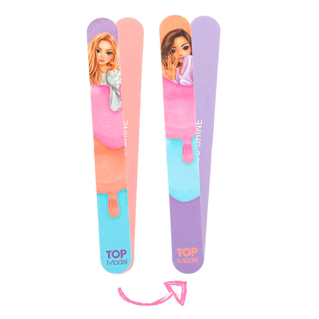 Topmodel Tırnak Törpü Seti, Mor-Pembe
